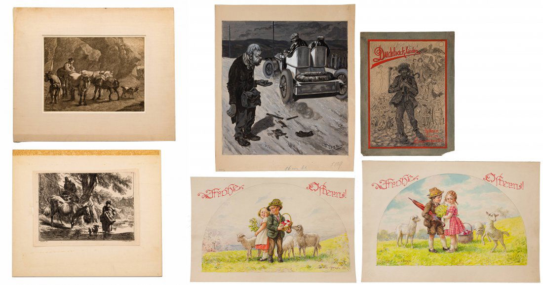 (After) Cornelis and Jan de Visscher Etchings (1 of 19)