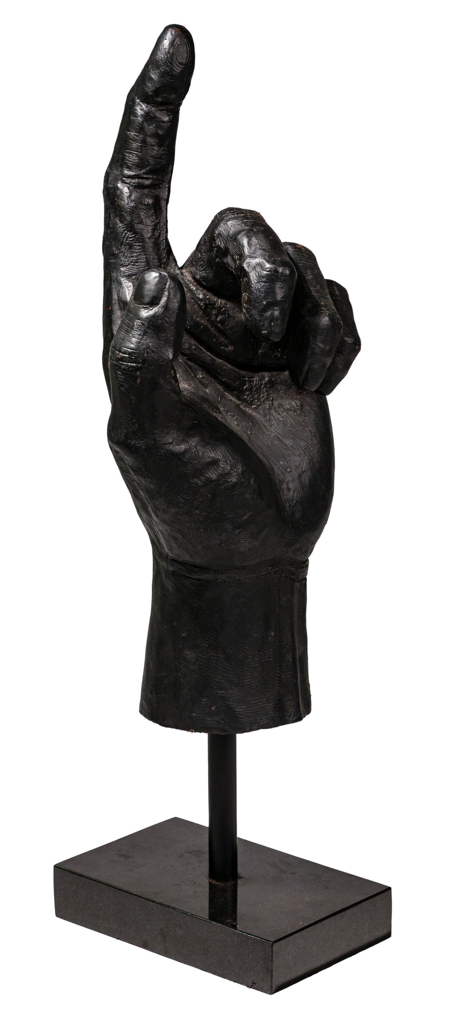 MCM American School Cast Iron Hand Sculpture (1 of 5)