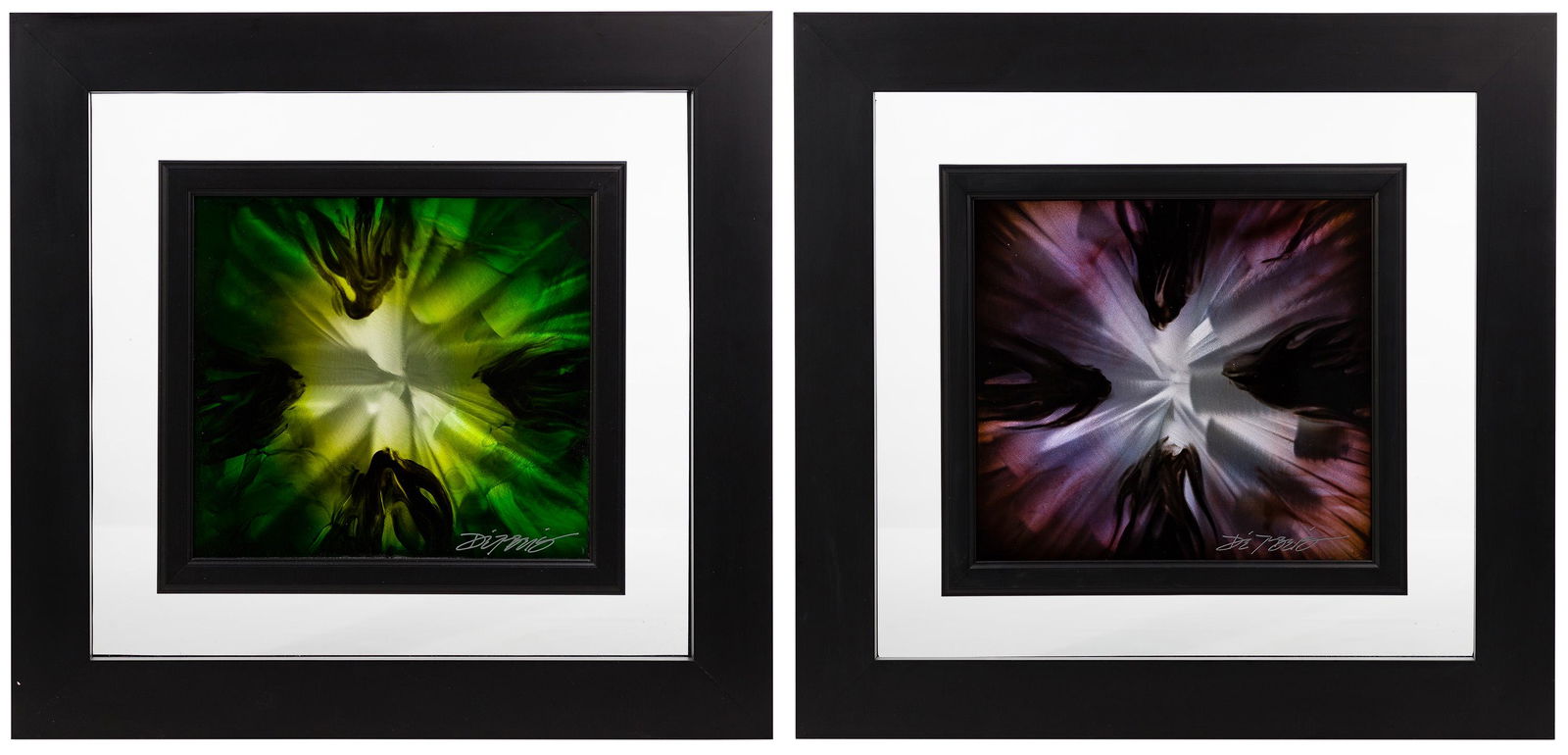 Chris DeRubeis (American, b.1978) 'Mini Burst Purple' (1 of 11)