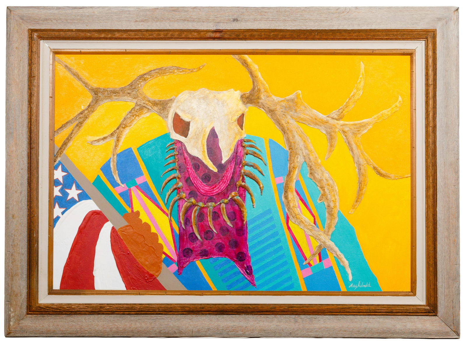 Ray Kobald (Mexican / American, b.1931) Acrylic on (1 of 4)