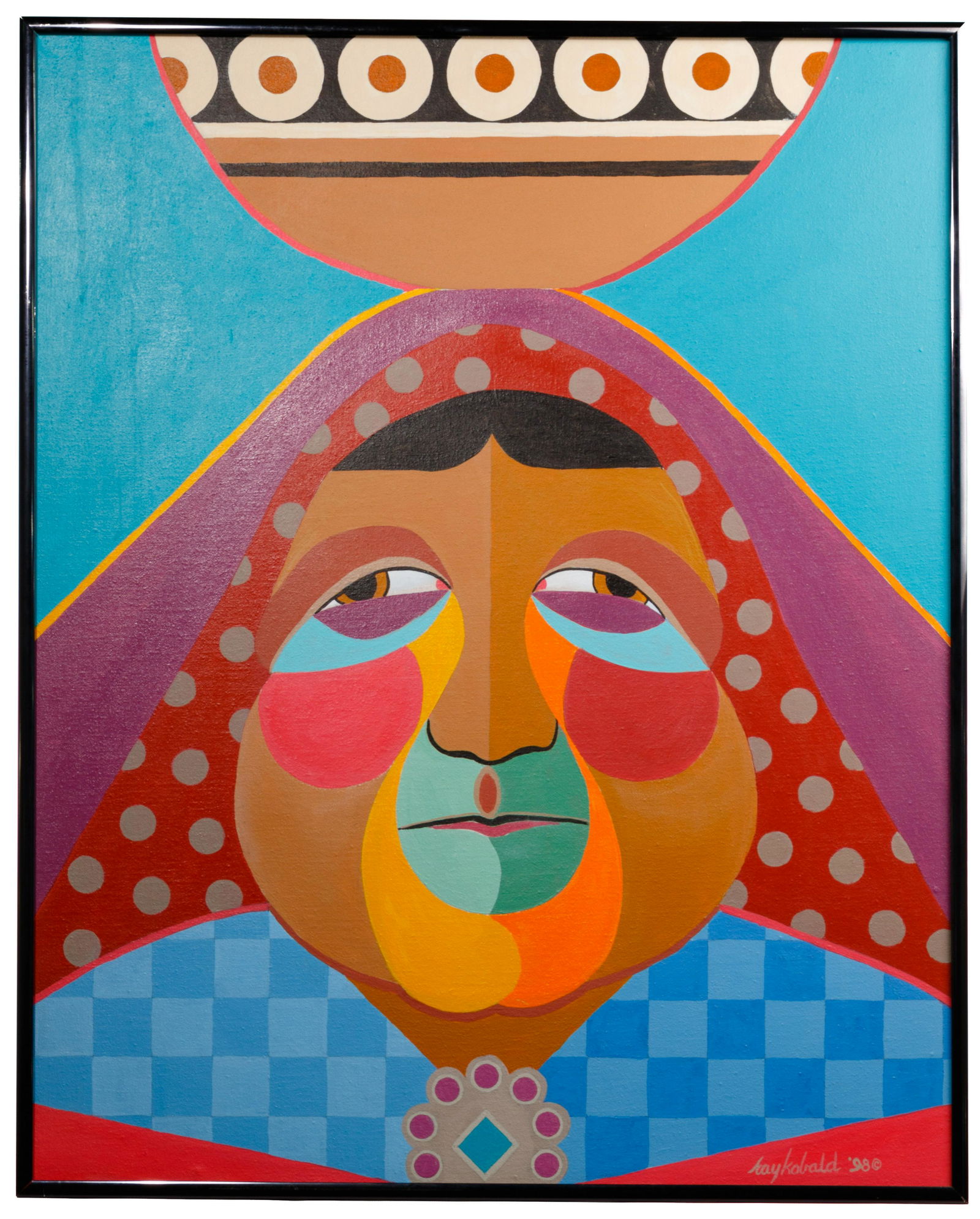 Ray Kobald (Mexican / American, b.1931) Acrylic on (1 of 6)