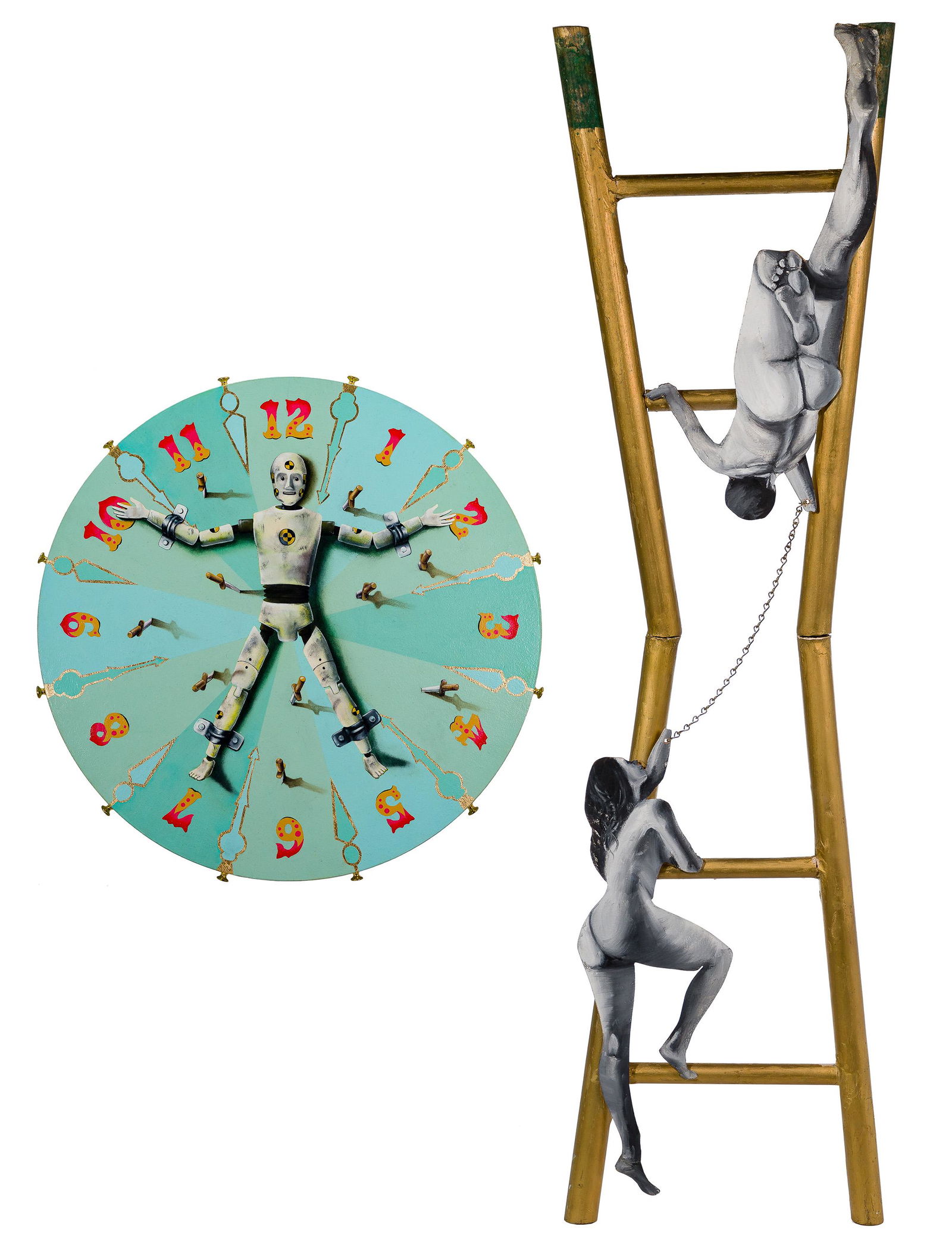 Yola Pilch (American, 21st Century) 'Testing Time' (1 of 6)