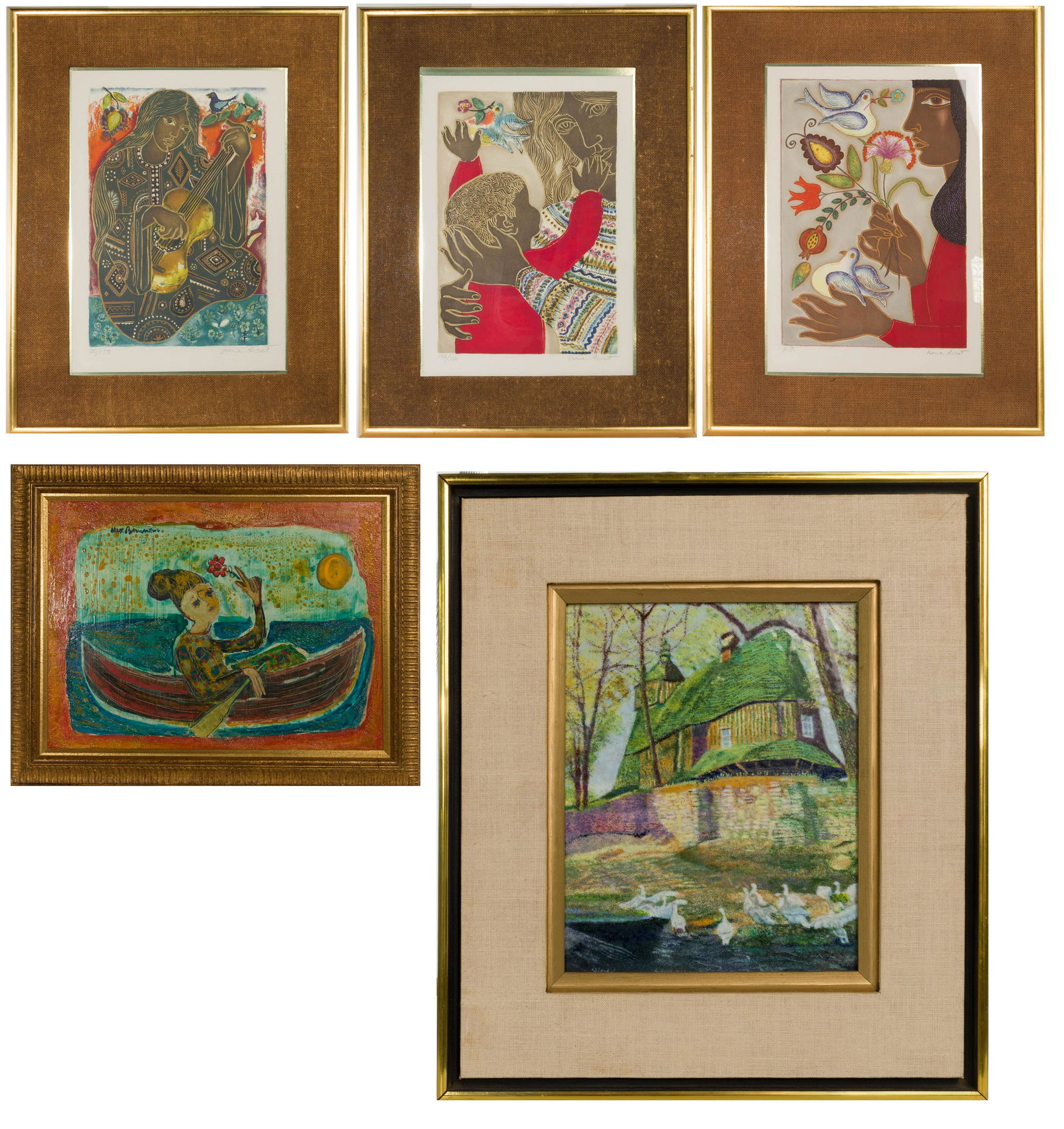 20th Century Artwork Assortment (1 of 20)