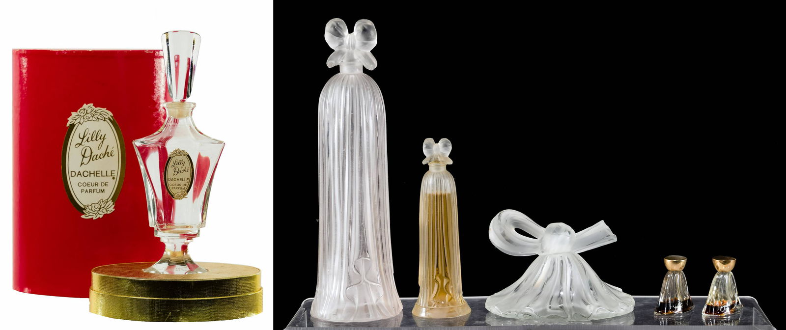 Lilly Dache 'Dachelle' Perfume Bottle in Box and Crate (1 of 10)