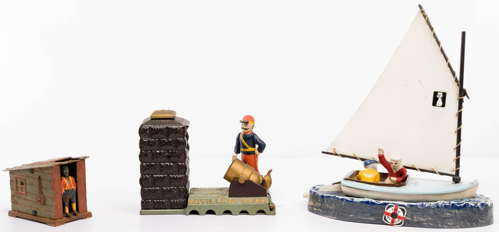 Mechanical and Still Cast Iron Bank Assortment (1 of 4)