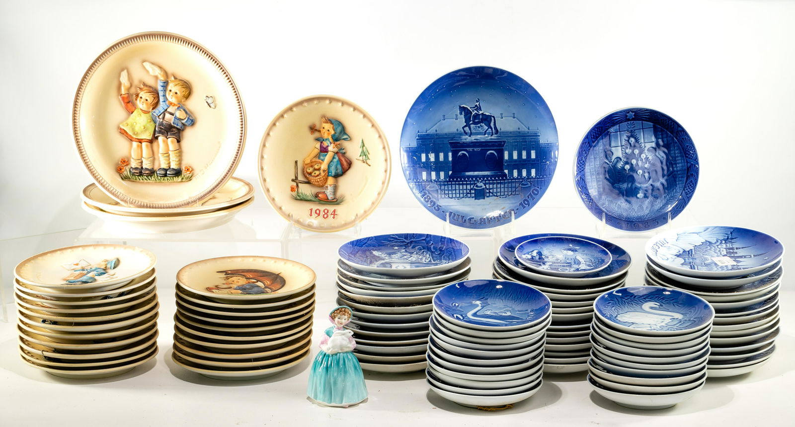 Bing & Grondahl and Hummel Plate Assortment (1 of 3)