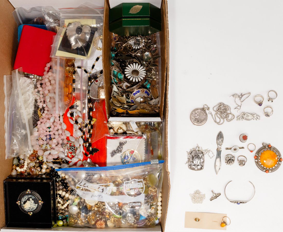 Gold, Silver and Costume Jewelry Assortment (1 of 2)