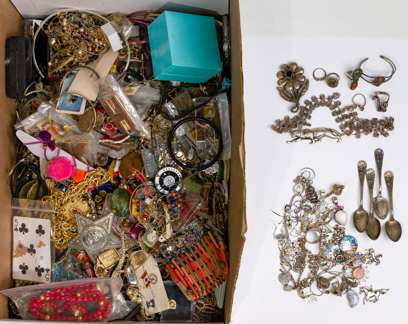 Sterling Silver and Costume Jewelry Assortment (1 of 3)