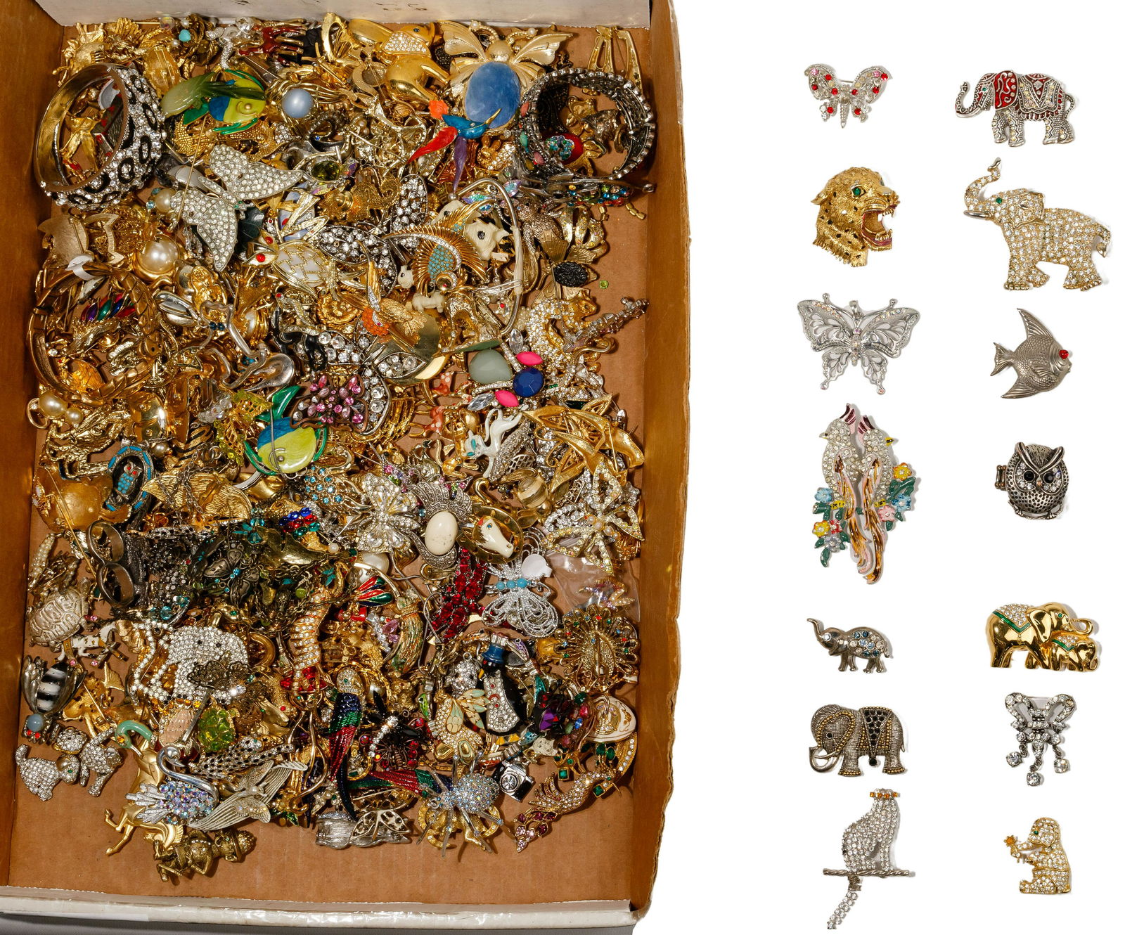 Rhinestone Animal Jewelry Assortment (1 of 1)