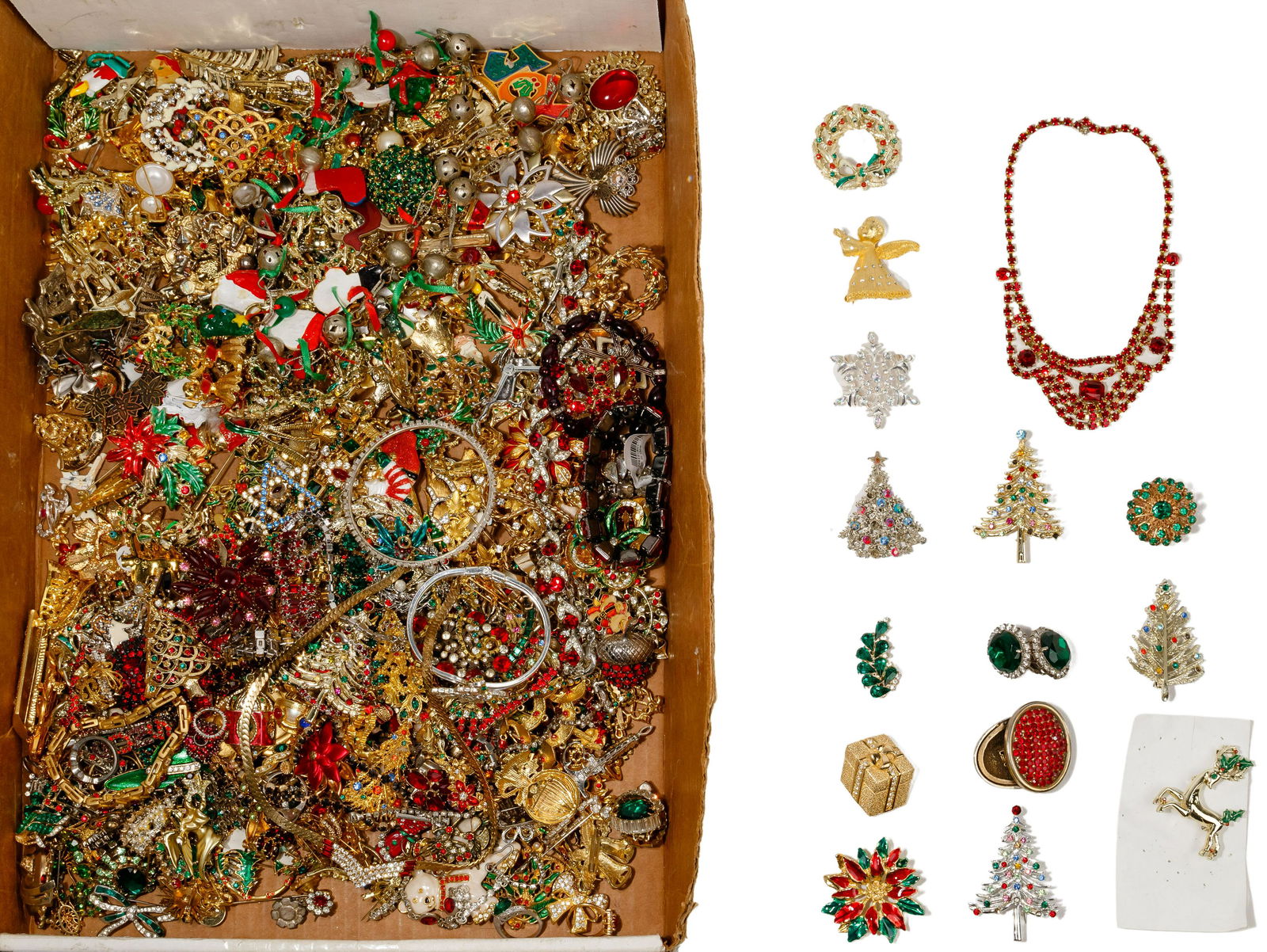 Rhinestone Holiday Jewelry Assortment (1 of 1)