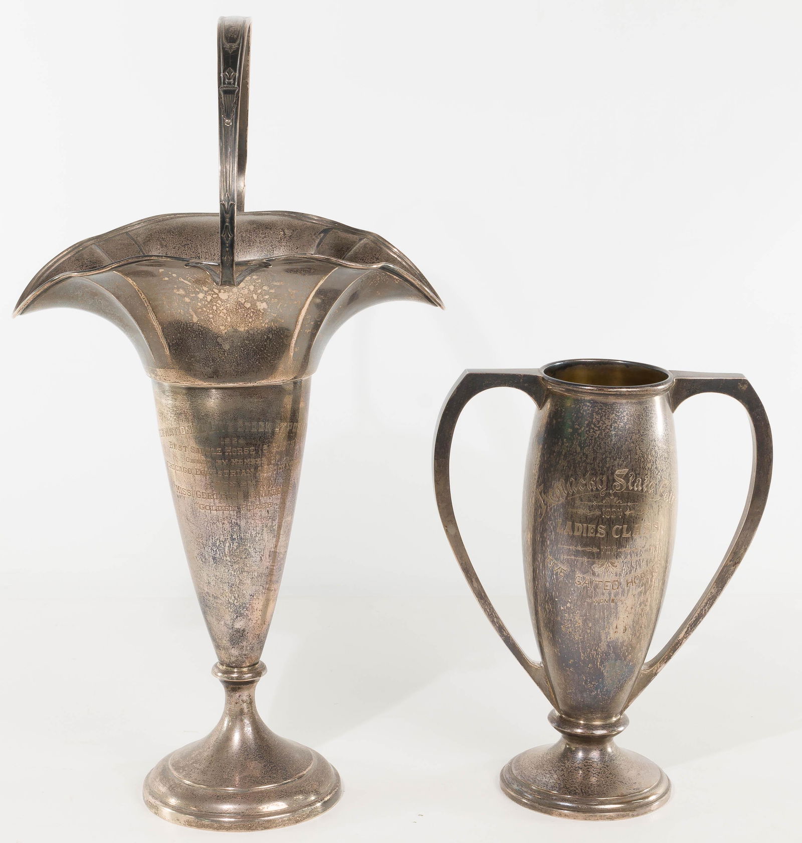 Sterling Silver Horse Presentation Trophies (1 of 6)