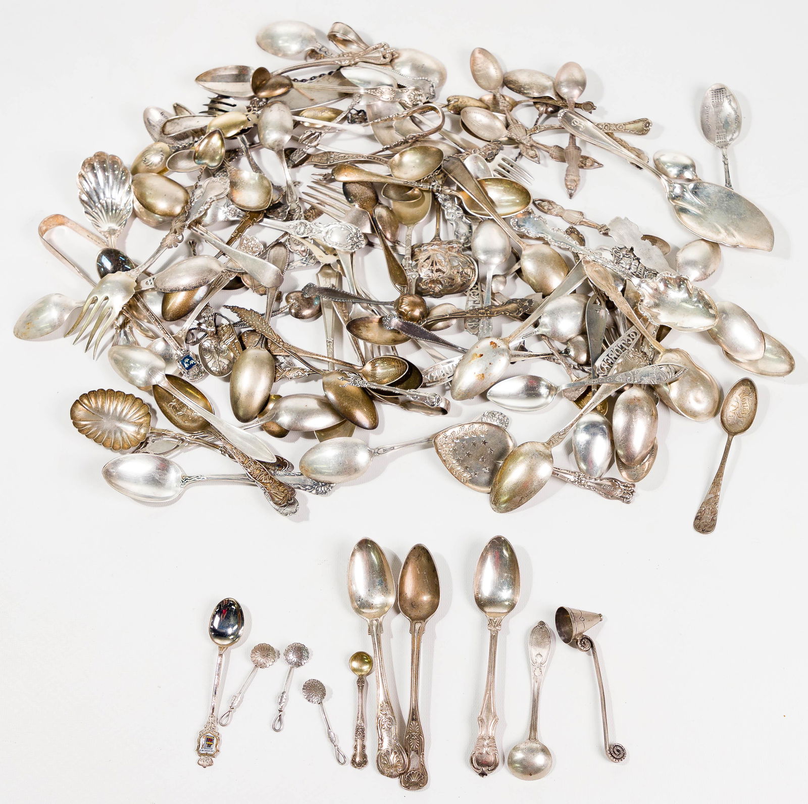 Sterling Silver Flatware Assortment (1 of 1)