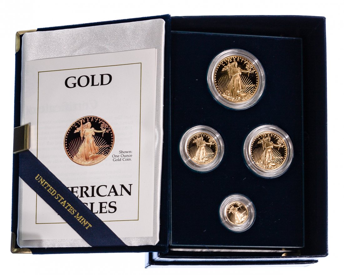 1989 American Eagle Gold Bullion Proof Set (1 of 1)