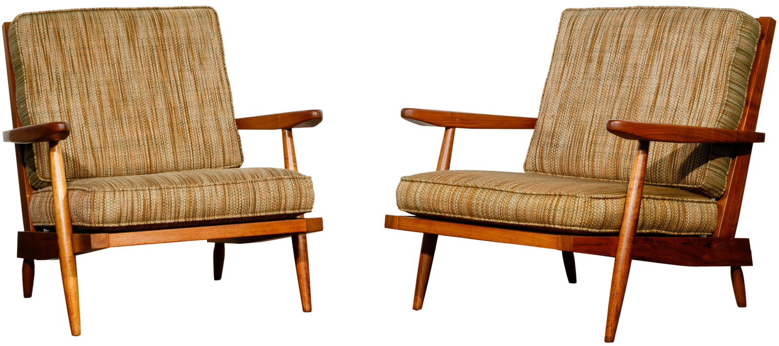 George Nakashima Cushion Chairs with Arms (1 of 17)