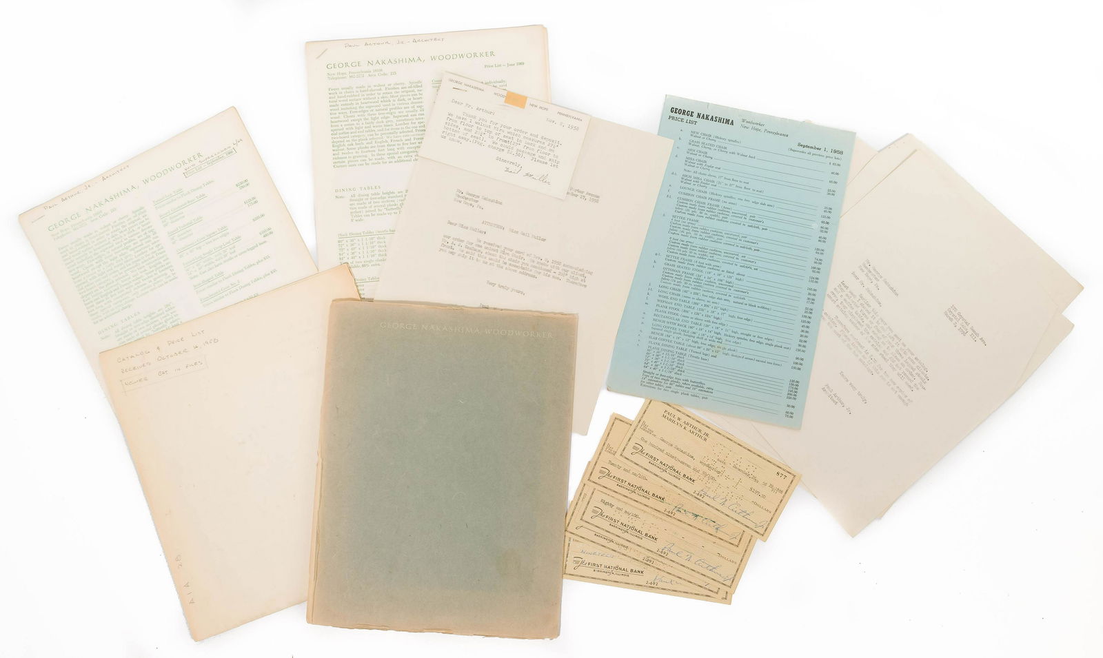 George Nakashima Ephemera Assortment (1 of 11)