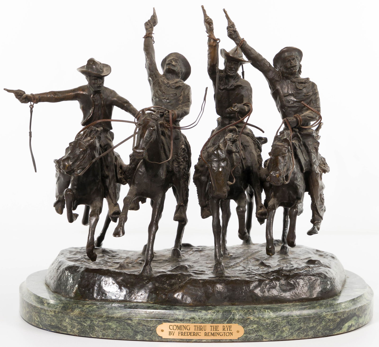 (After) Fredric Remington (American, 1861-1909) 'Comin' (1 of 8)