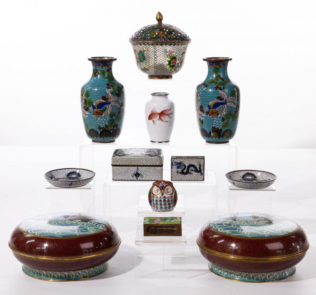 Asian Cloisonne Assortment (1 of 5)