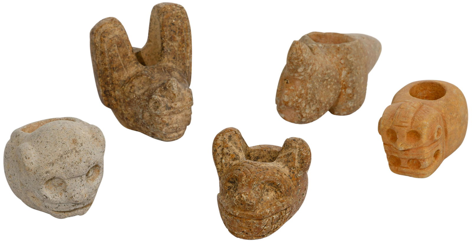 Costa Rican Stone Mace Head Assortment (1 of 1)