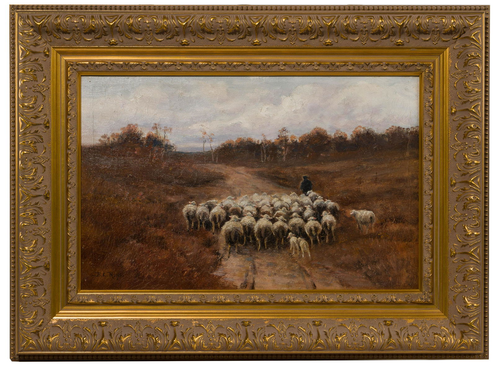 Burt L. Roys (American, 1858-1938) Oil on Canvas (1 of 6)