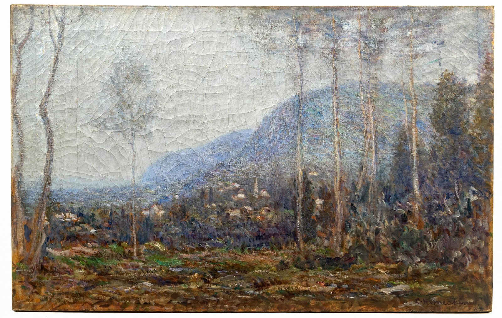 Lewis Henry Meakin (American, 1850-1917) Oil on Canvas (1 of 3)