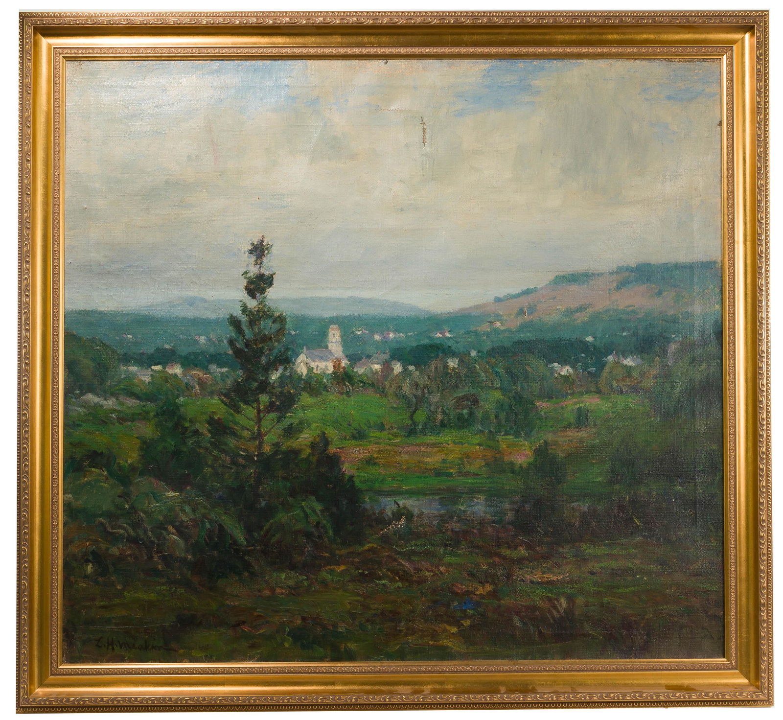 Lewis Henry Meakin (American, 1850-1917) Oil on Canvas (1 of 7)