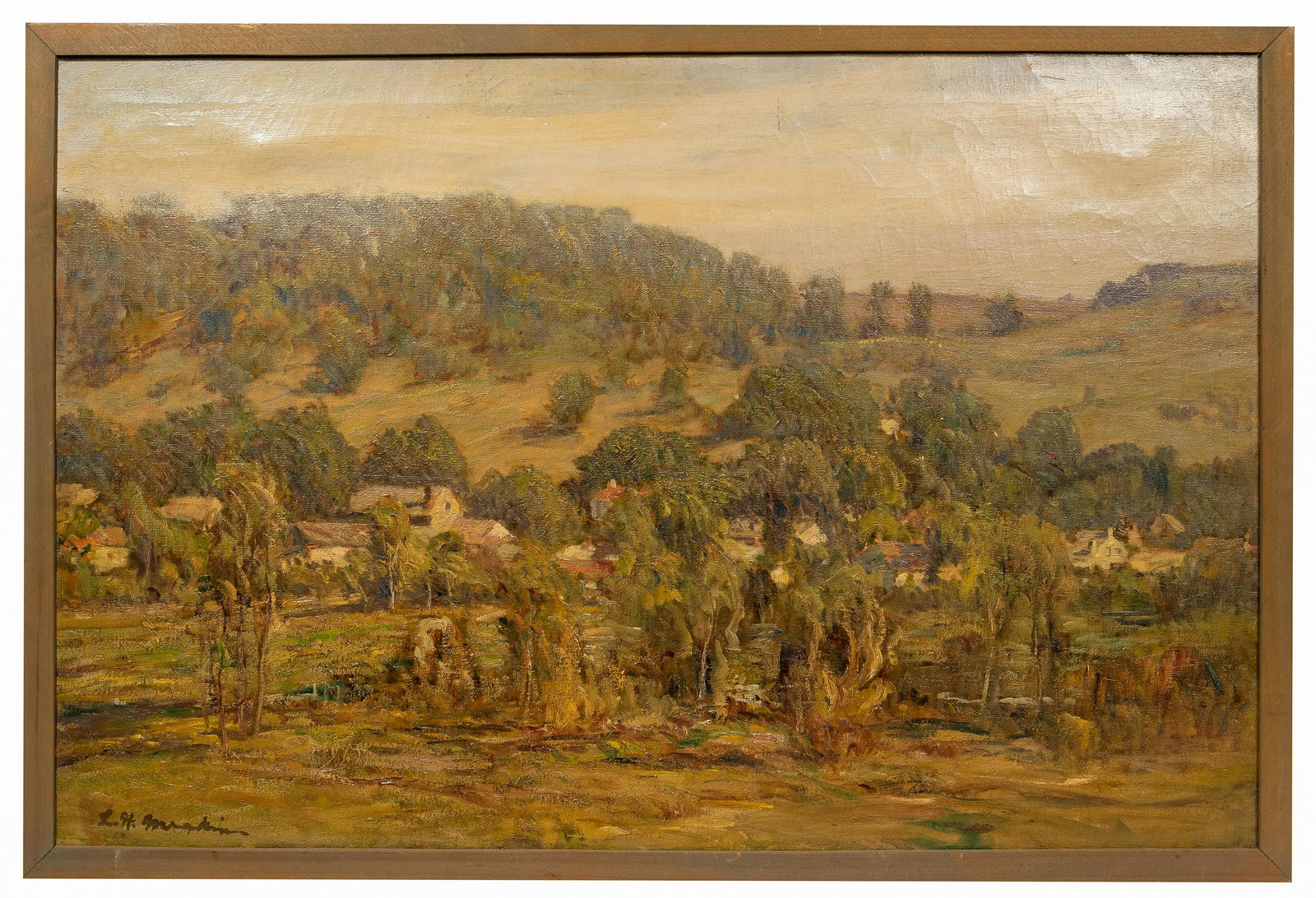 Lewis Henry Meakin (American, 1850-1917) Oil on Canvas (1 of 4)