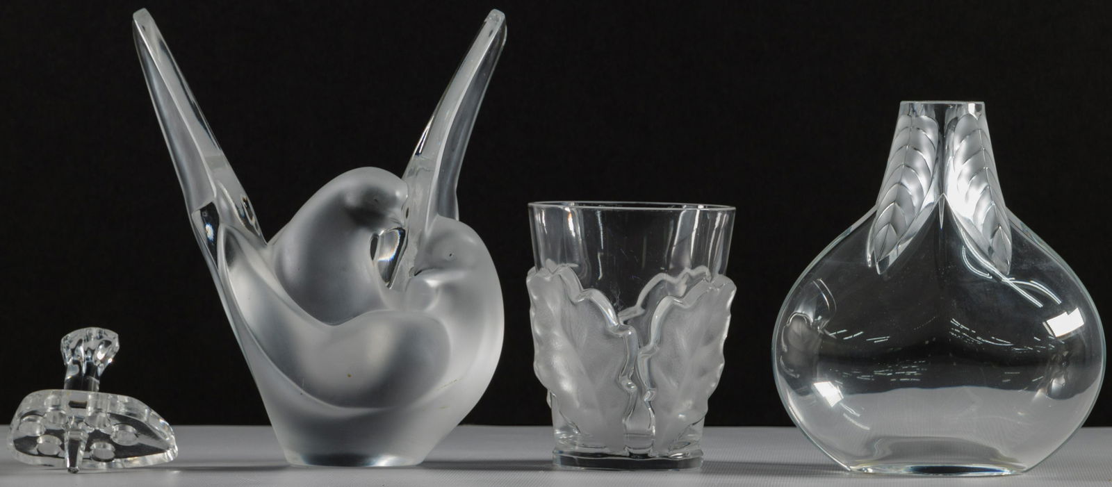 Lalique Crystal Vase Assortment (1 of 1)