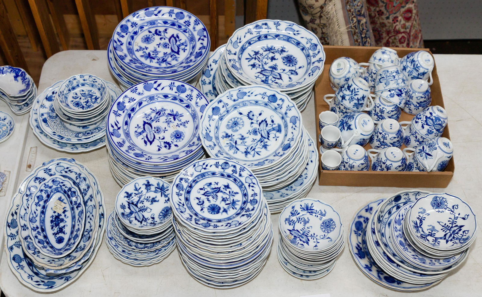 Blue and White Porcelain Assortment (1 of 4)