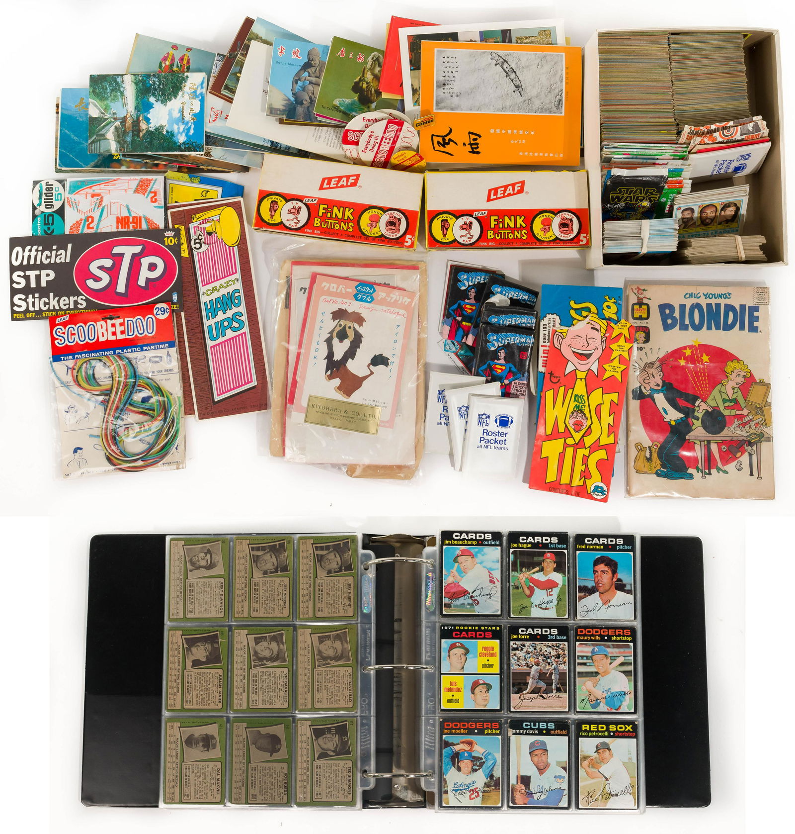 Pin-back Button, Trading Card and Ephemera Assortment (1 of 4)