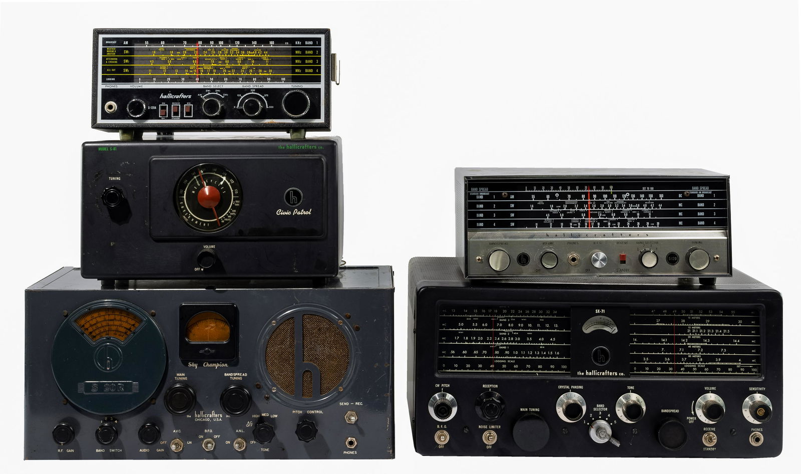 Hallicrafters Shortwave and Ham Radio Assortment (1 of 6)