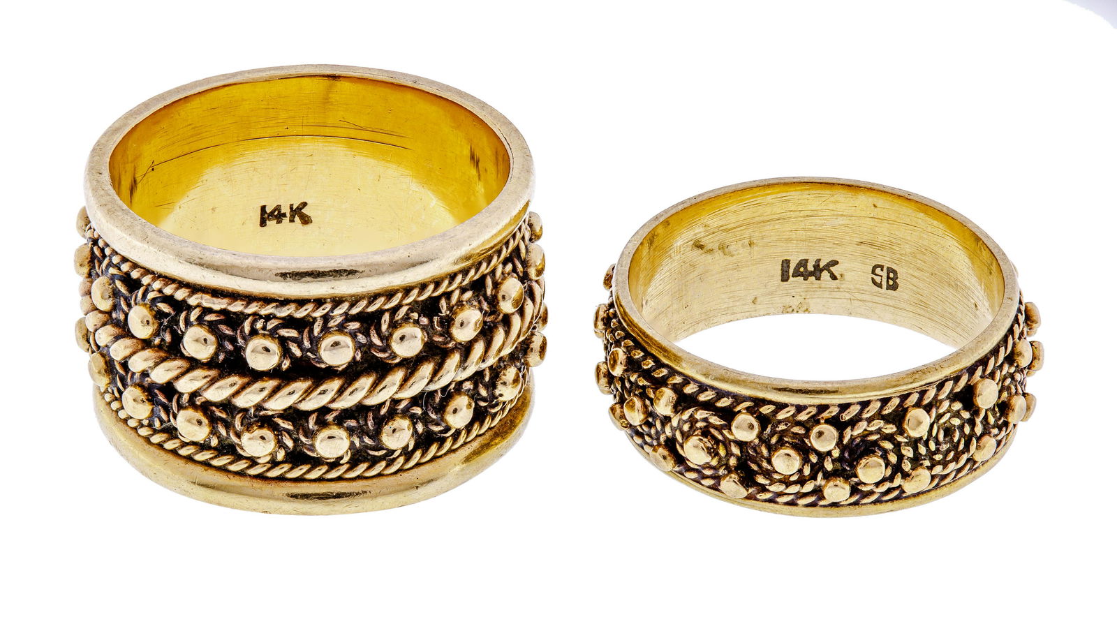 14k Yellow Gold Rings (1 of 2)