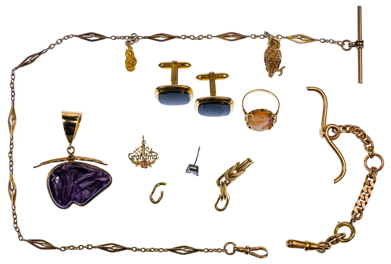 Gold Jewelry Assortment (1 of 1)