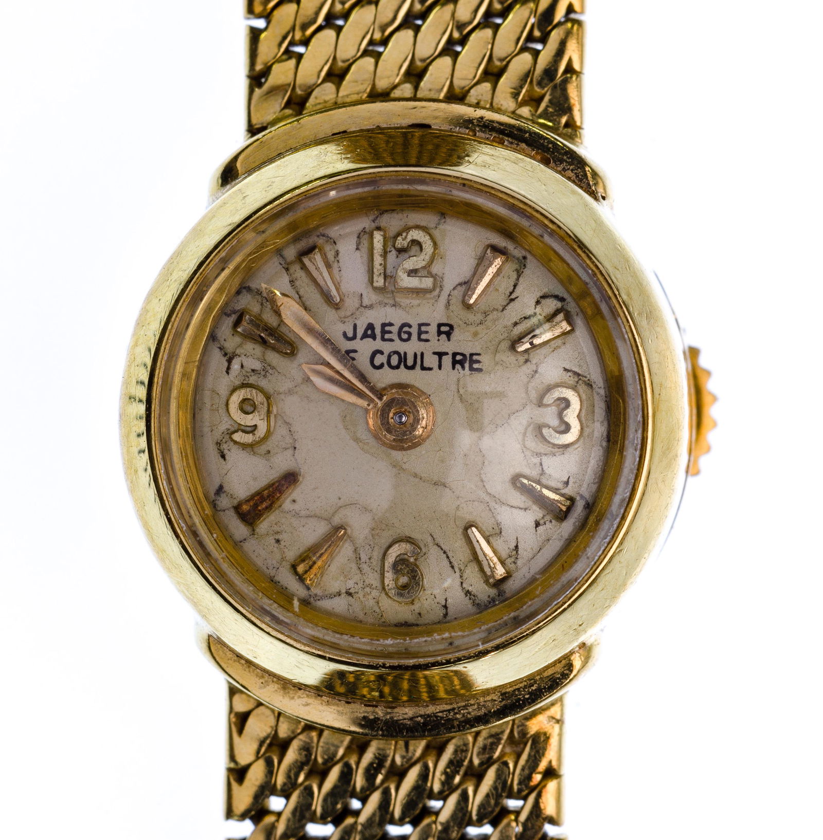 Jaeger LeCoultre 18k Yellow Gold Case and Band Wrist (1 of 3)