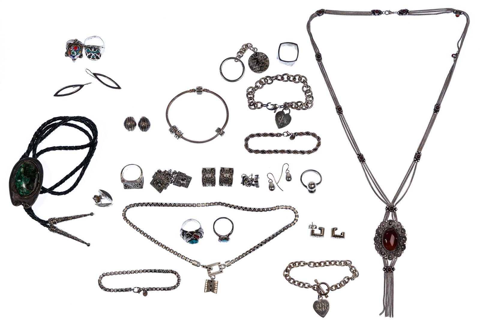 Silver Jewelry Assortment (1 of 2)