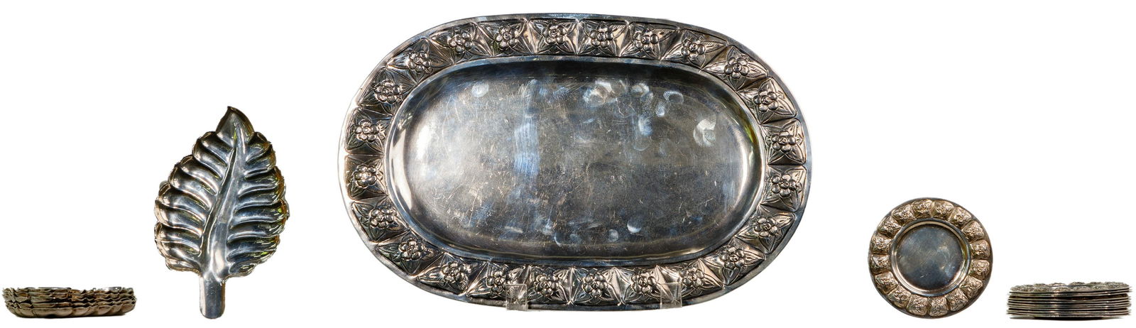 Sanborns Mexican Sterling Silver Hollowware Assortment (1 of 4)