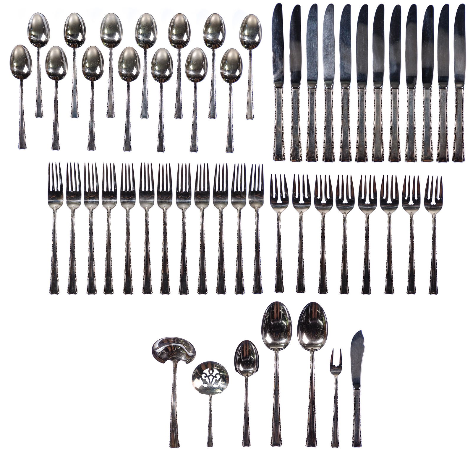 Lunt Sterling Silver Flatware Assortment (1 of 9)
