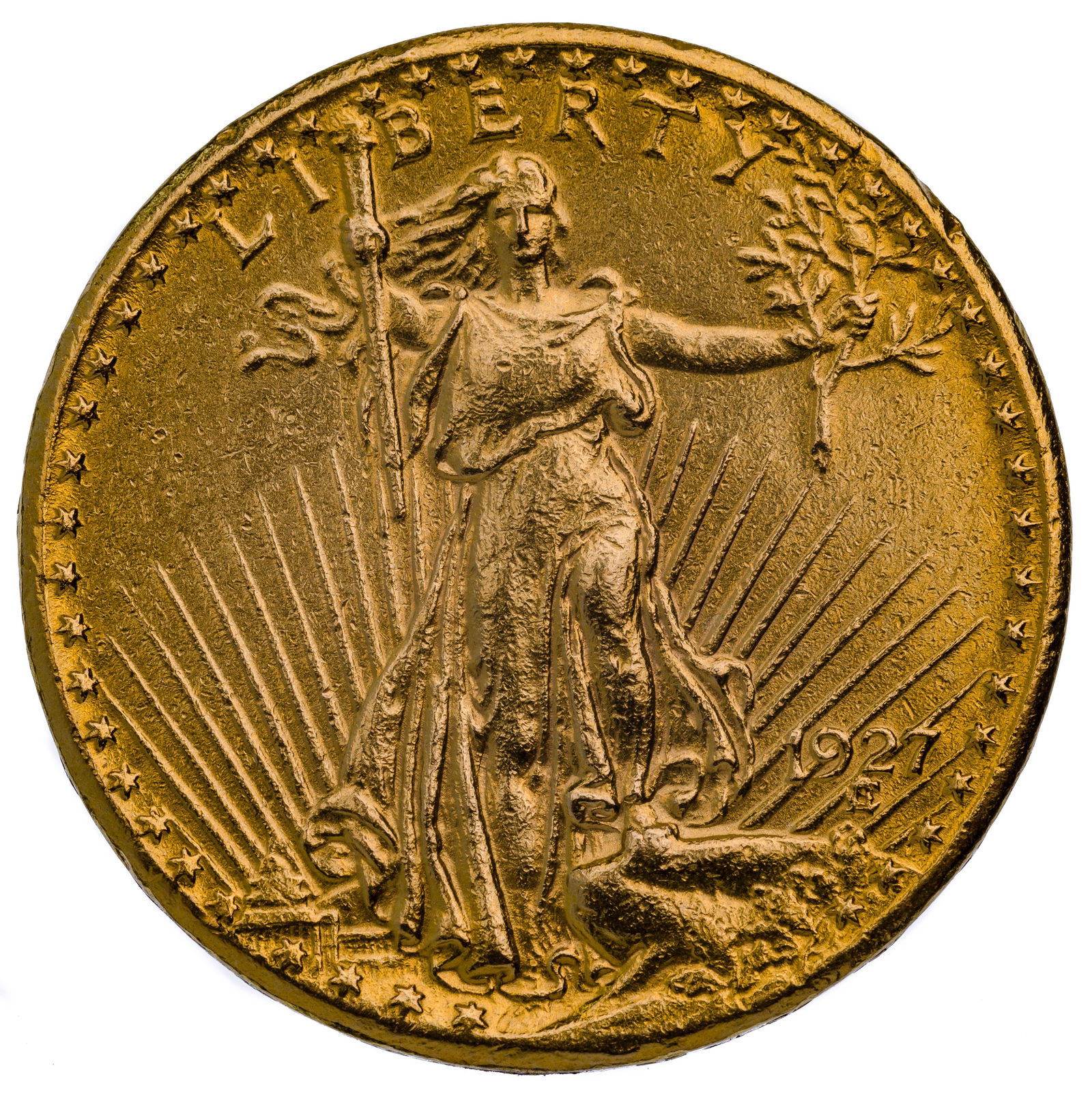 1927 $20 Gold AU Details: 1927 $20 Gold AU Details Ex-jewelry Property from: a Chicago, Illinois (Gold Coast) collector Category: US Gold > St. Gaudens $20 Gold Estimated Sale Time: 5:43 pm CST Shipping Status: Leonard Auction