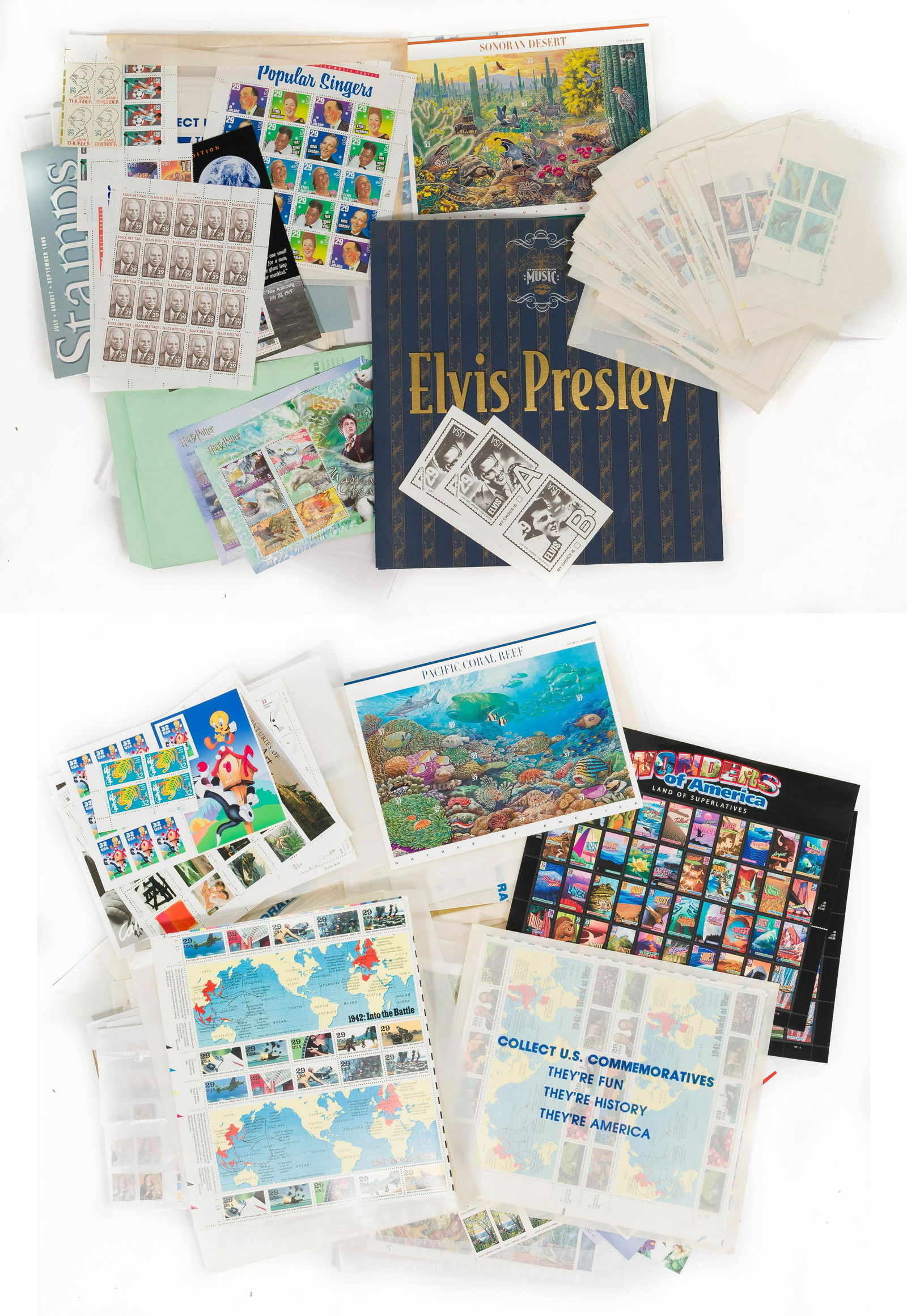 US Commemorative Stamp Assortment (1 of 3)