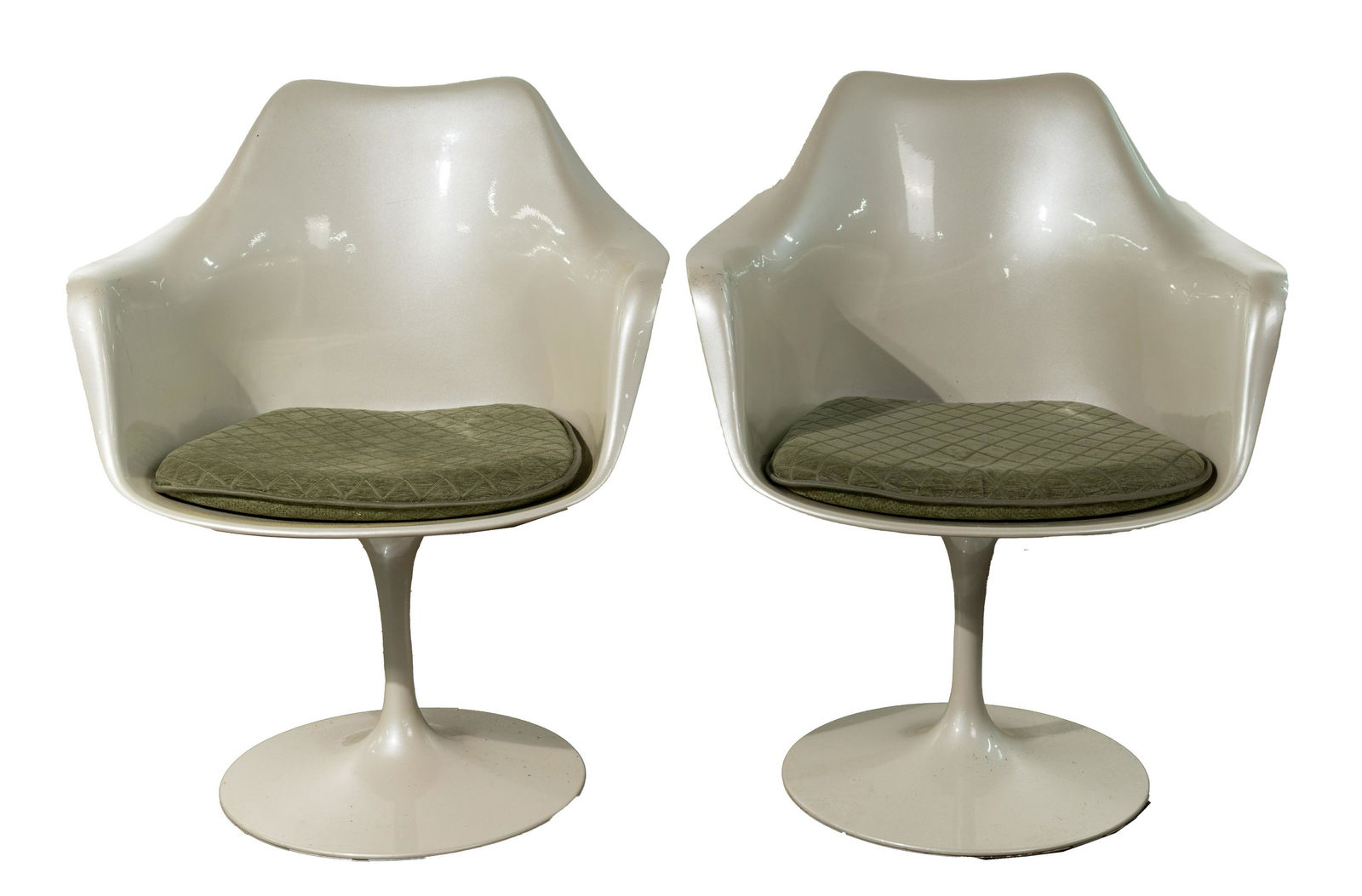 Eero Saarinen for Knoll Tulip Arm Chairs (1 of 5)