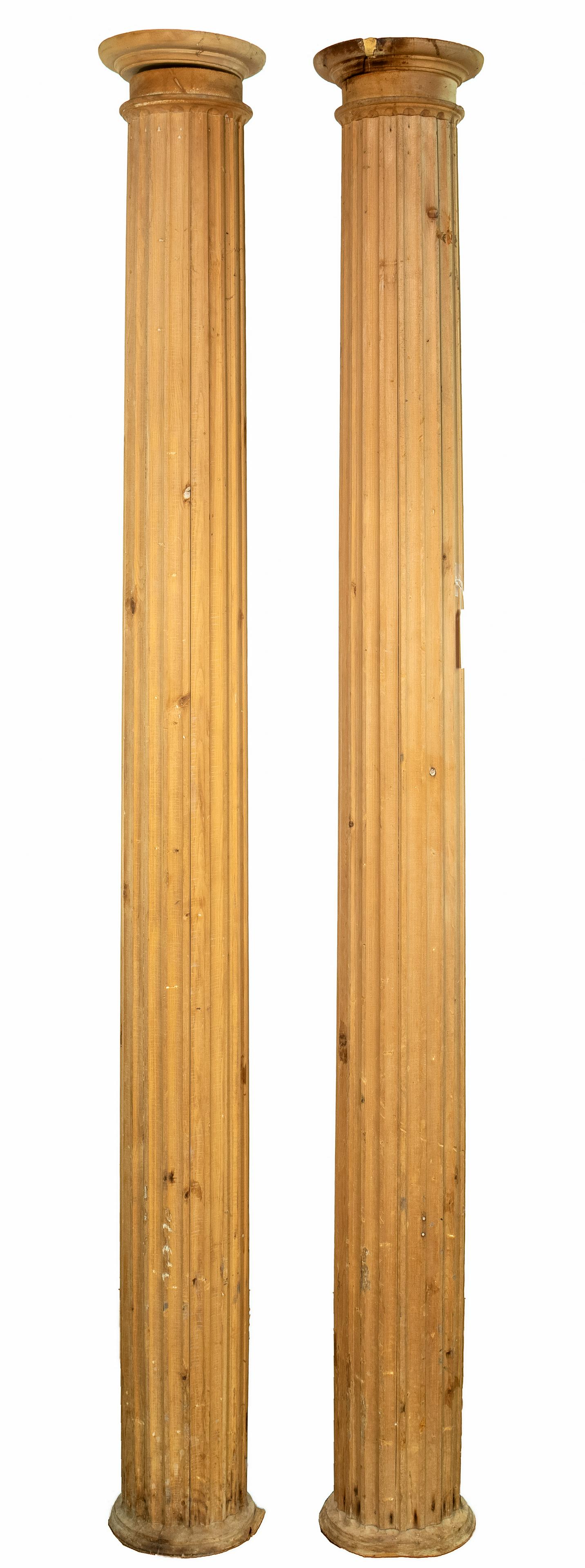 Greek Revival Style Architectural Wood Columns (1 of 1)