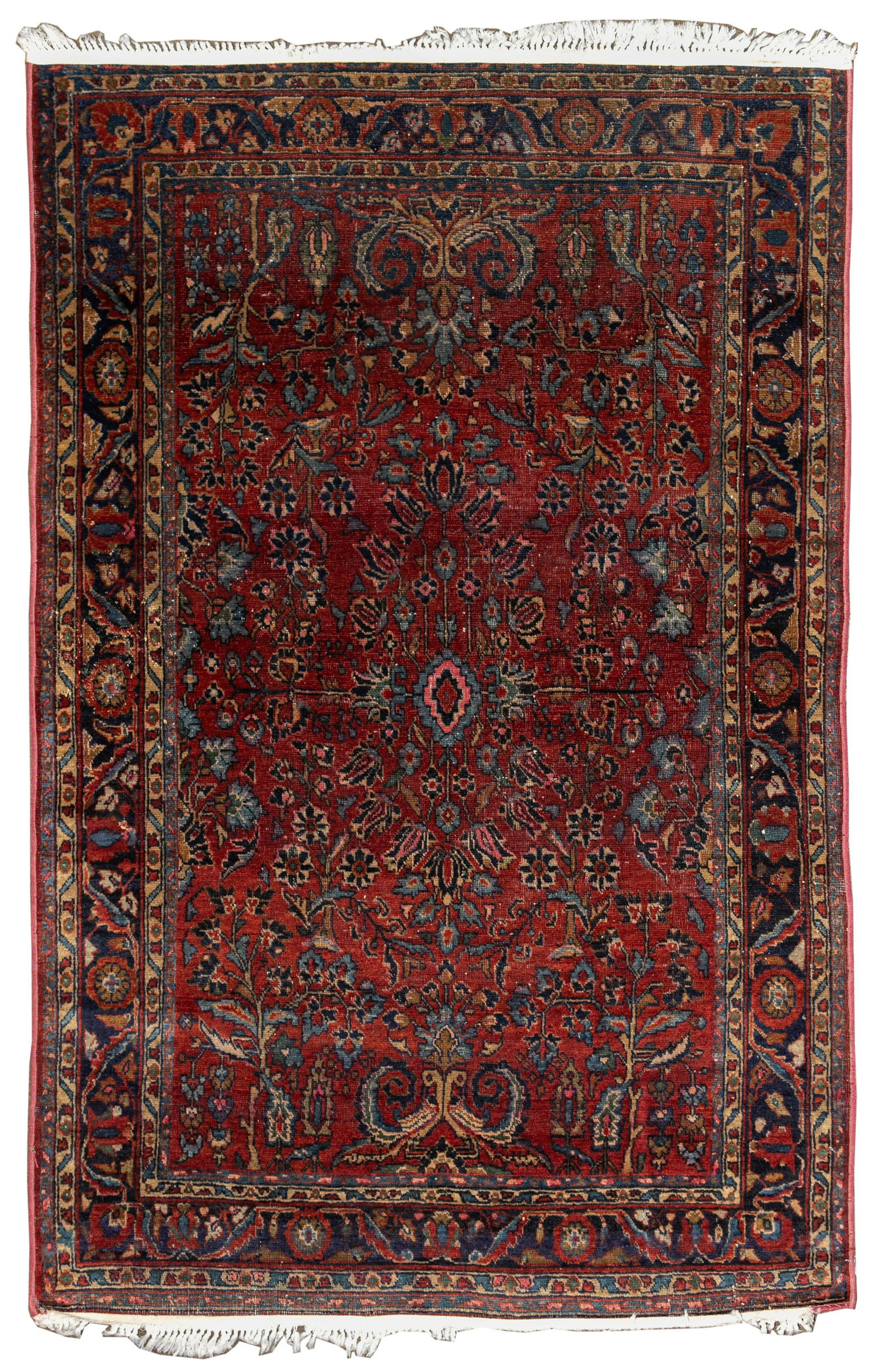 Persian Sarouk Wool Rug (1 of 5)