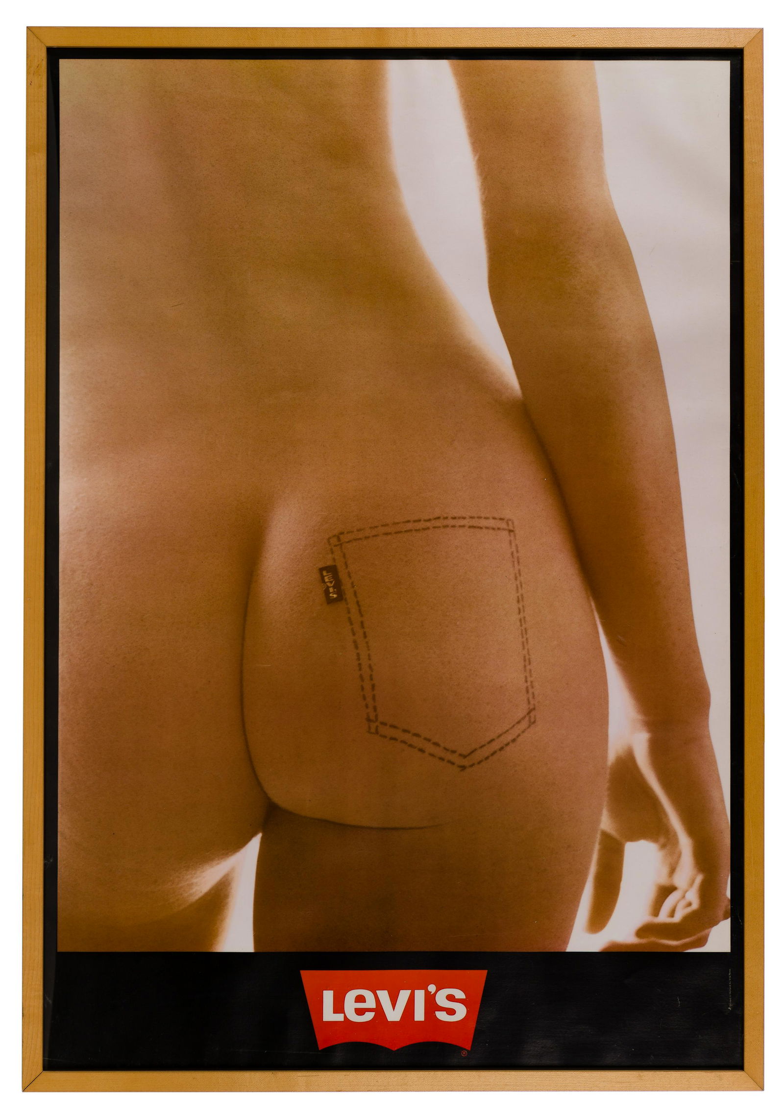 Ida van Bladel (Dutch, b.1931) 'Levi's' Poster (1 of 2)