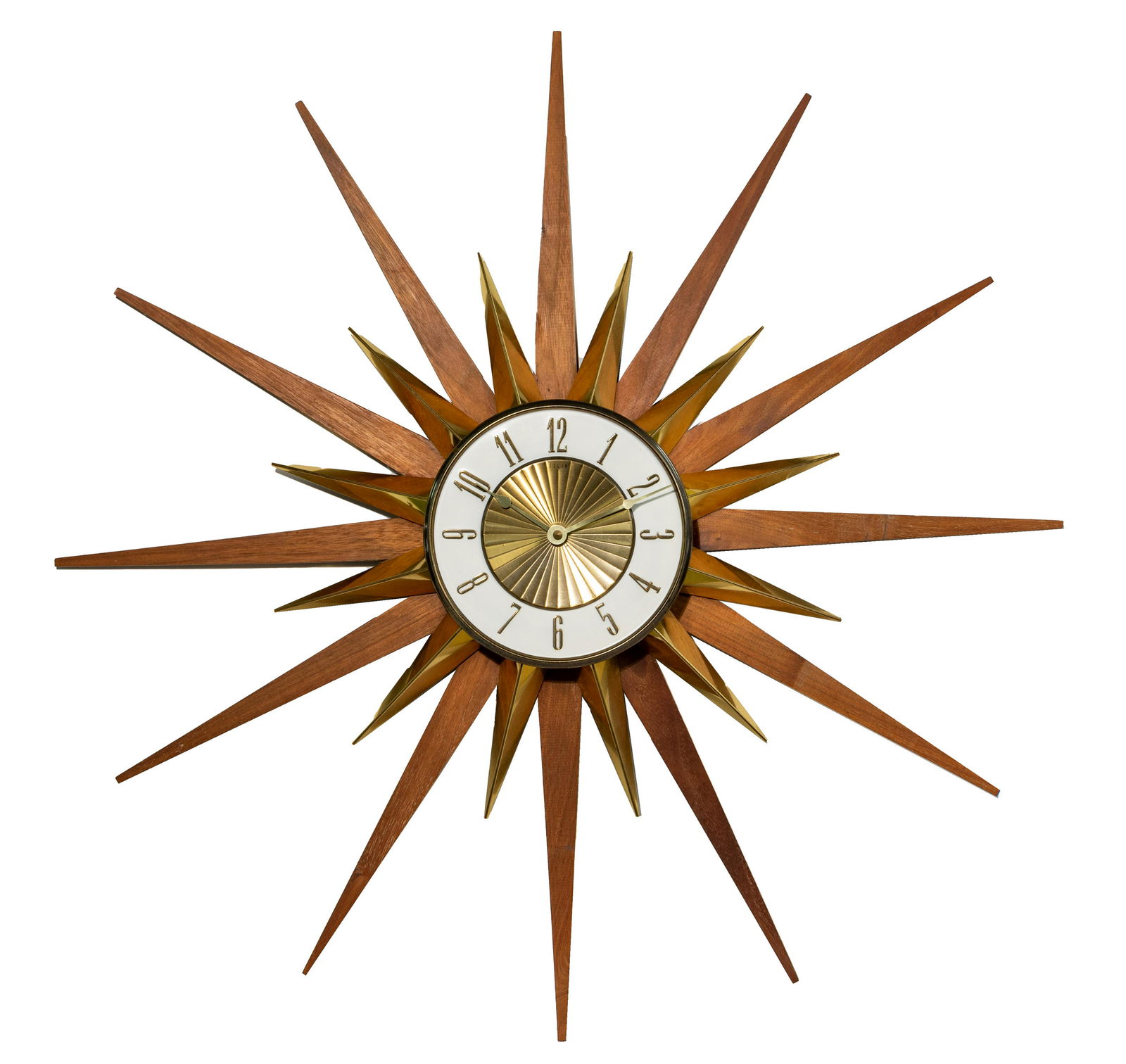 Elgin Starburst Wall Clock (1 of 2)