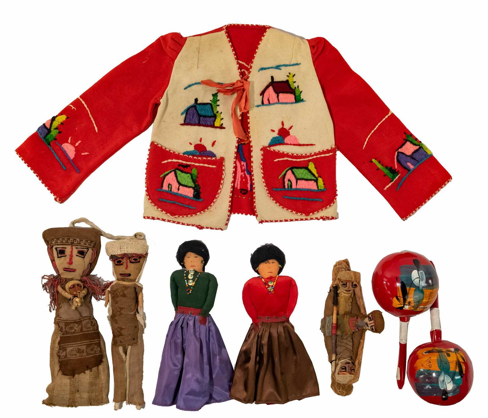 Peruvian Chancay Mummy Doll Assortment (1 of 3)