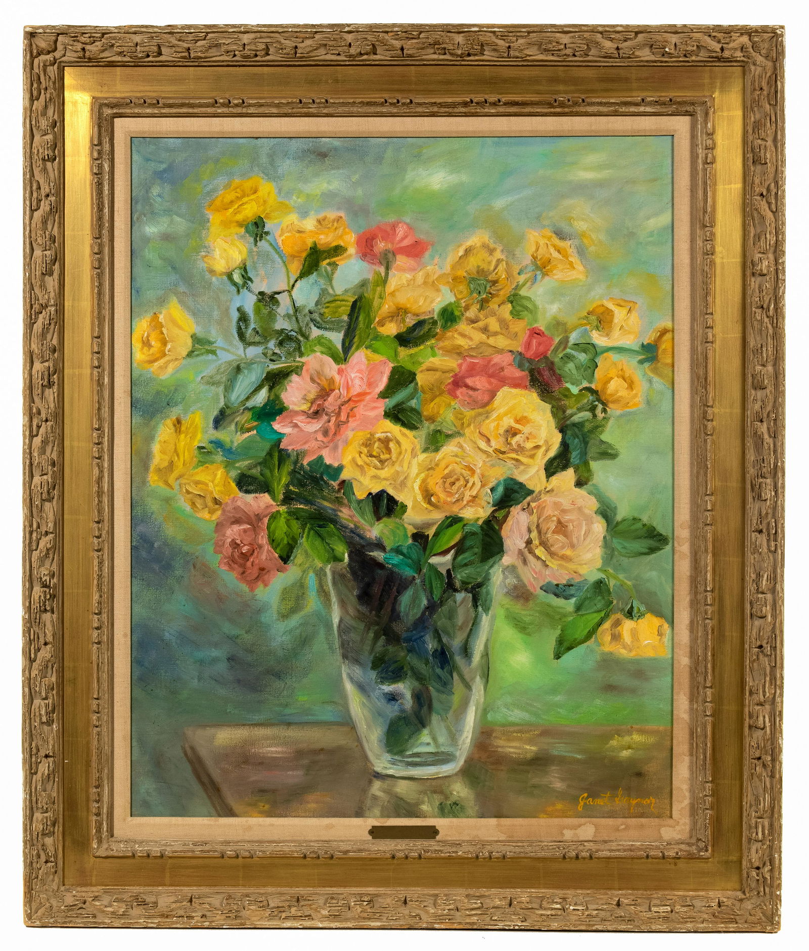 Janet Gaynor (American, 1906-1984) Oil on Canvas (1 of 4)