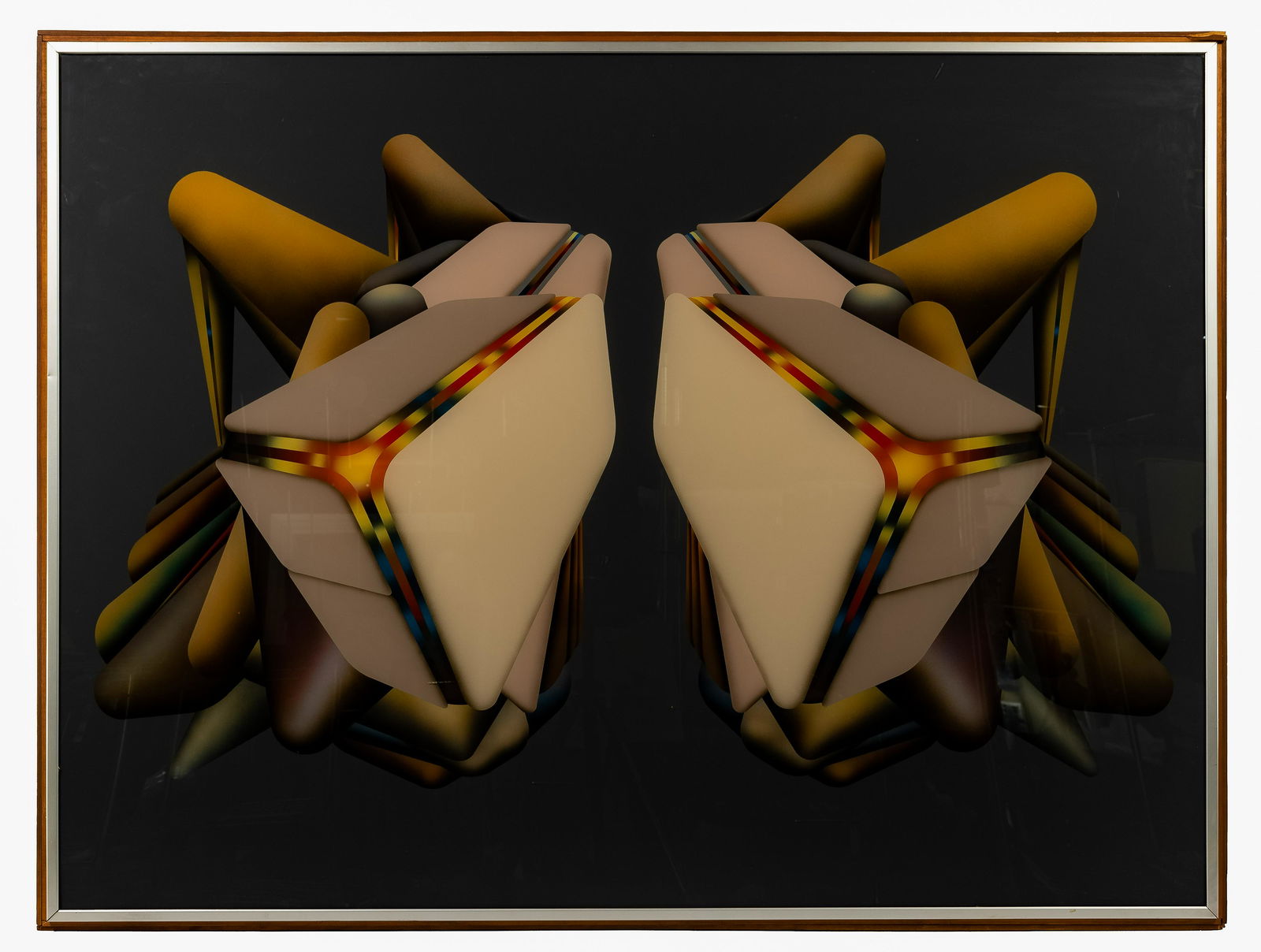 Paul Pinzarrone (American, b.1951) Acrylic on Plexiglas (1 of 3)