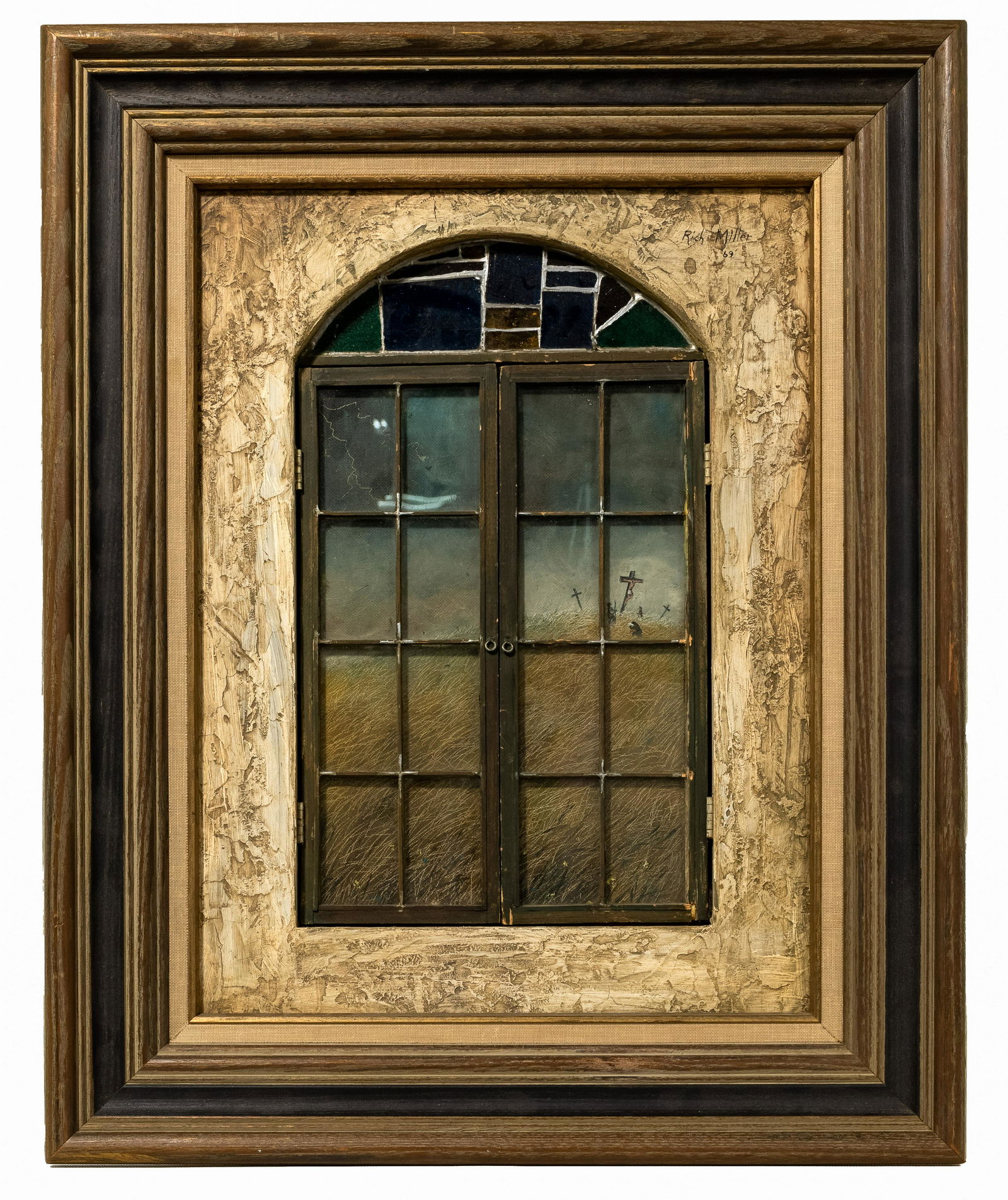 Rich Miller (American, 20th Century) Mixed Media (1 of 4)