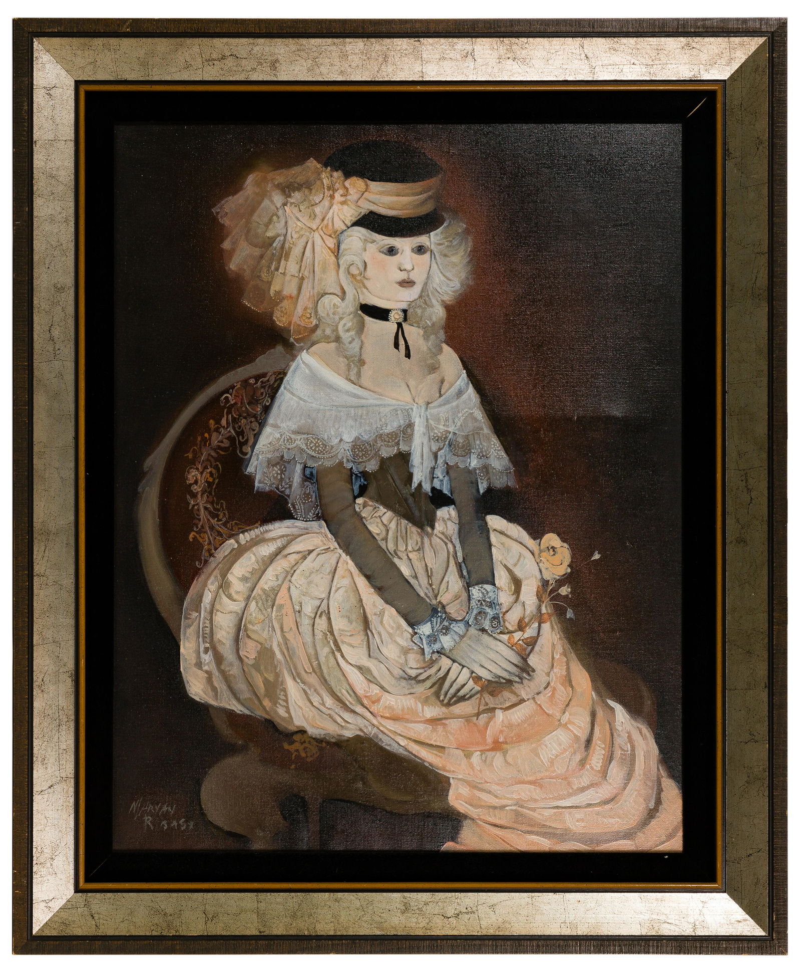 Maryan Ribas (Spanish, b.1925) 'Enchanting Beauty' Oil (1 of 5)