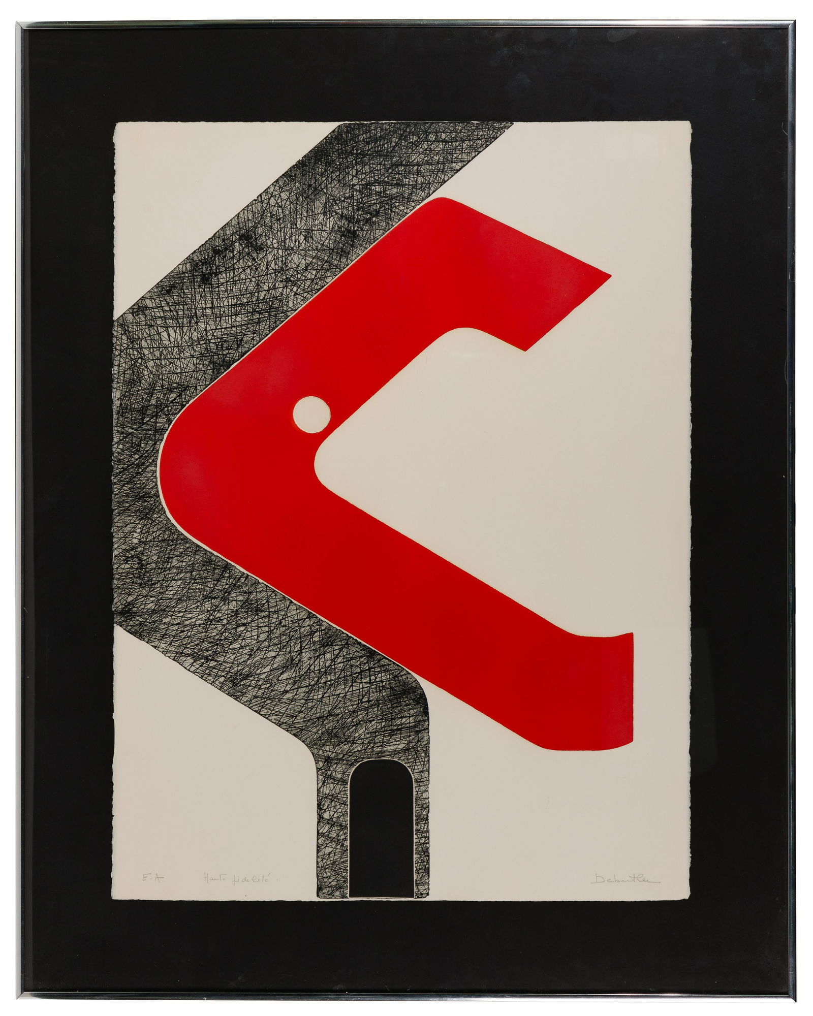 Jacqueline Debutler (French, b.1928) 'Haute Fidelite' (1 of 5)