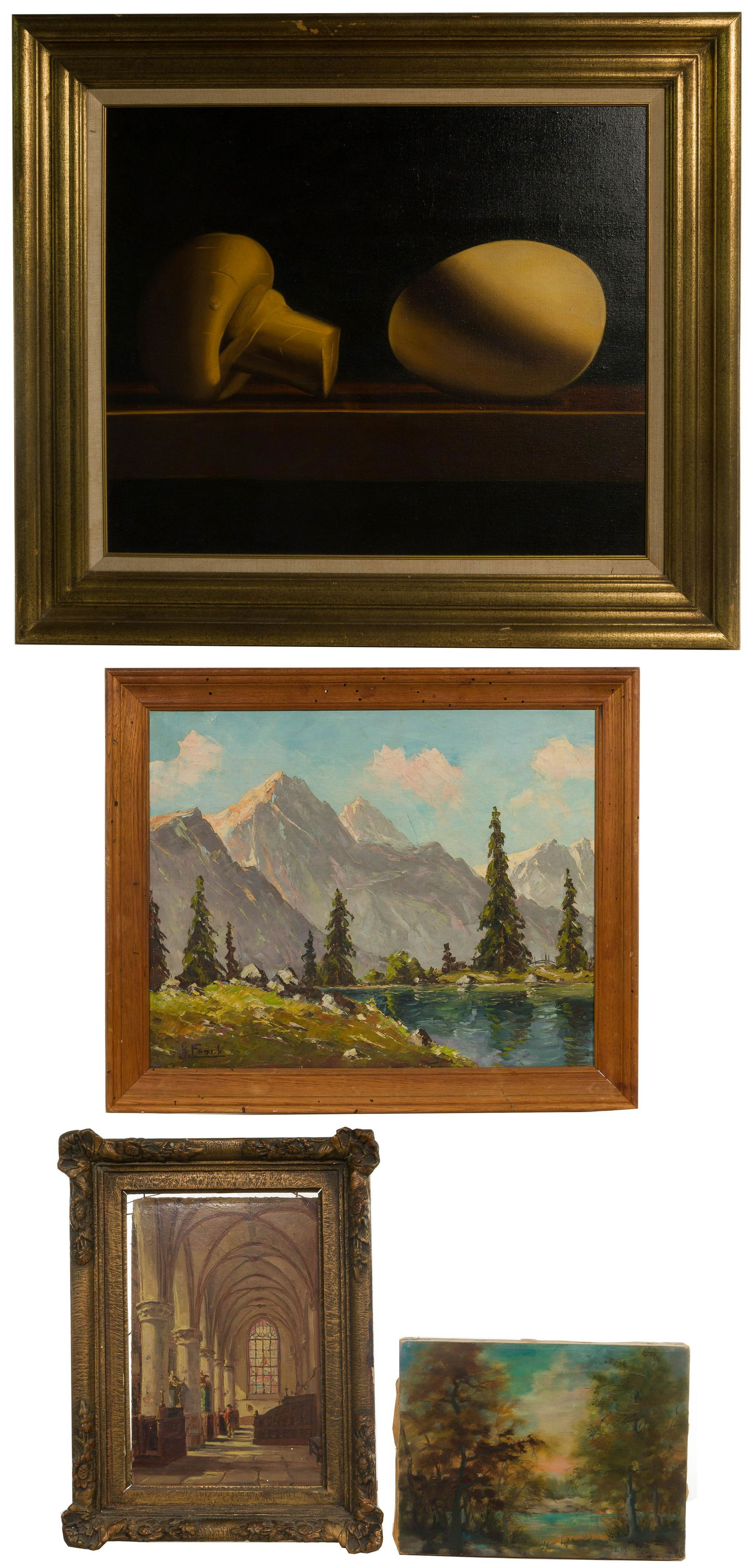 Oil on Canvas and Panel Assortment (1 of 12)